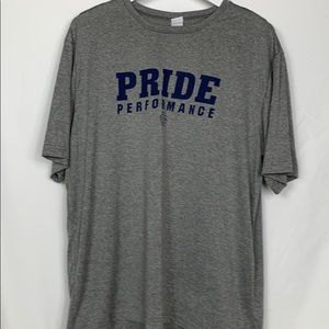 Sport -Tek grey short sleeved tee shirt size Lg